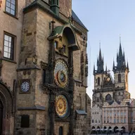 Prague Old Town Square with the Astronomical Clock