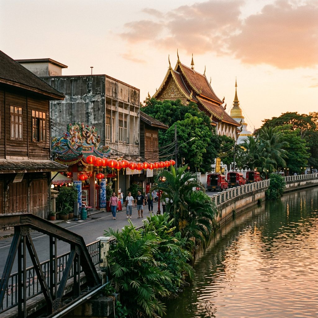 Chiang Mai's Ping River: A Multicultural Walking Tour